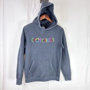 OVO Hoodie Mens Small Black‎ Pullover Drake Owl Sweatshirt Octobers Very Own